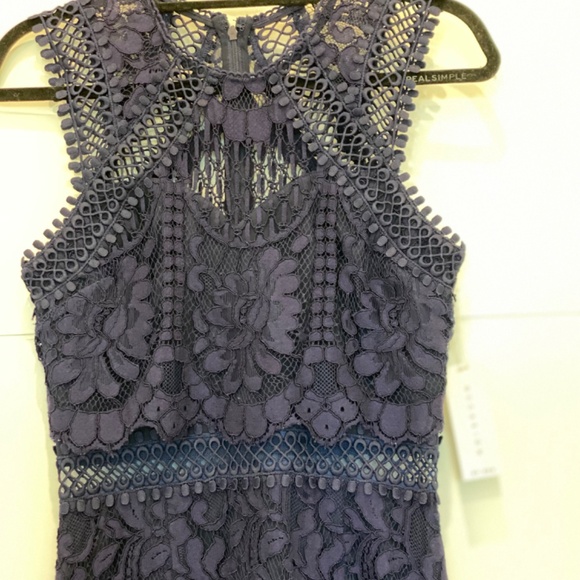 Occasion by Dex Blue Lace Dress - NWT - S - Picture 7 of 9